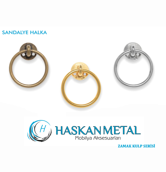 Sandalye Halka Zamak